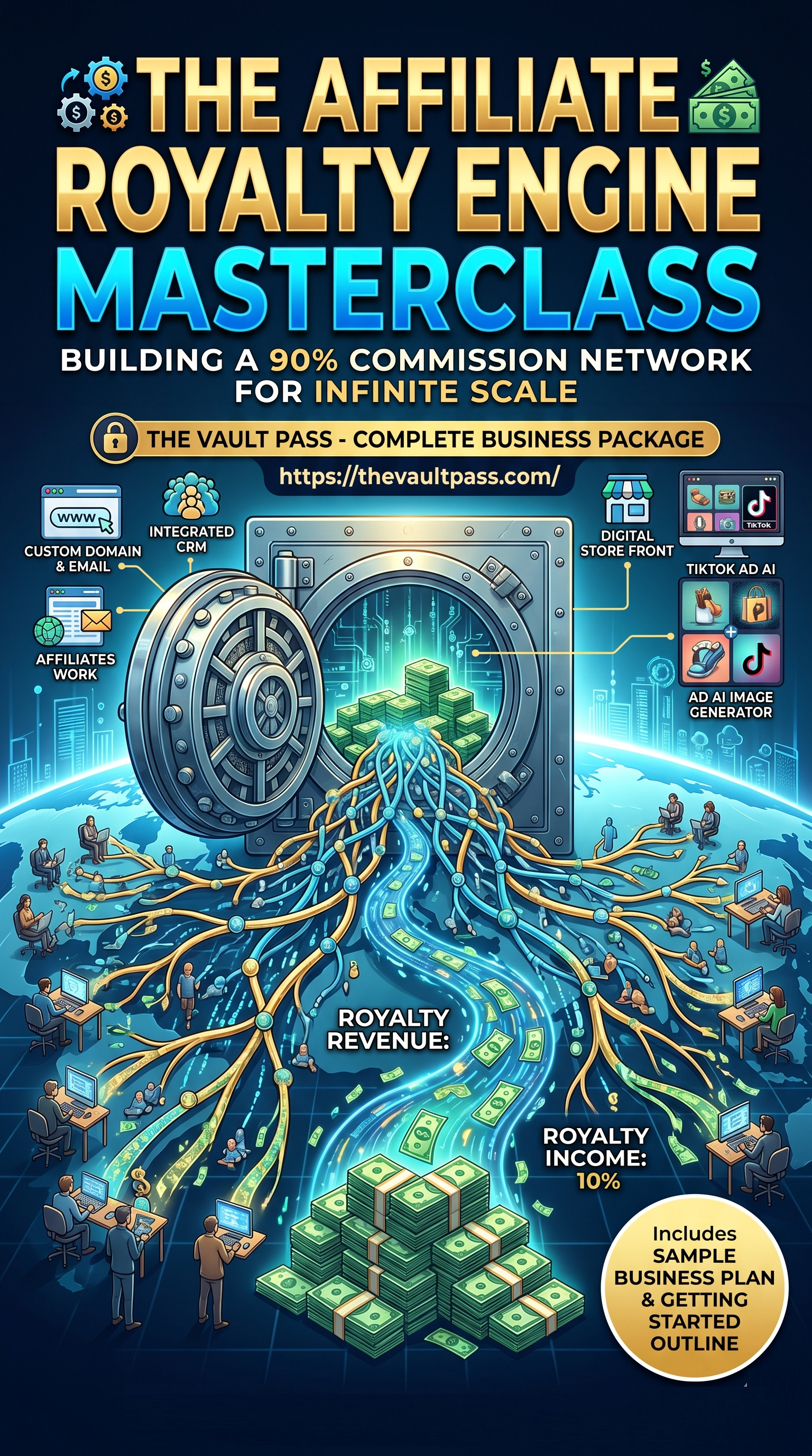 The Affiliate Royalty Engine Masterclass (Master Resale Rights)